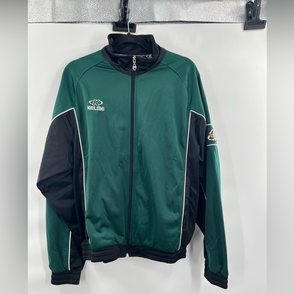 Vintage kelme futbol soccer green black jersey new with tags size M